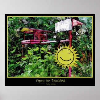 朝食を開く ポスター