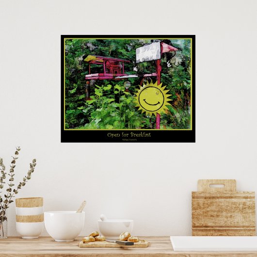 朝食を開く ポスター (キッチン)