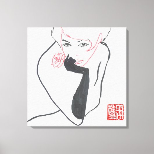 朝食アットティファニーズ キャンバスプリント (正面)