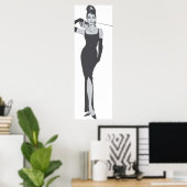 朝食アットティファニーズ ポスター (ホームオフィス)