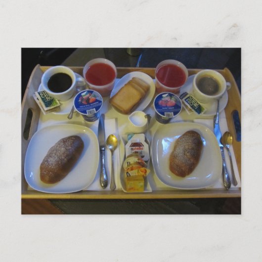 朝食イタリアン ポストカード (正面)