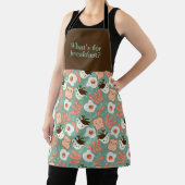 朝食エッグズベーコントーストコーヒーエプロン エプロン (インサイチュ)