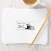 朝食キッチンパターン ラベル (インサイチュ)