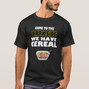 朝食シリアル恋人TシャツギフトシリアルおもしろいS Tシャツ