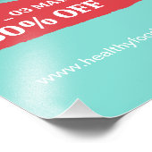 朝食セール,コーヒーショップ朝食メニュー フォトプリント            (角)