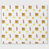 朝食バナー ラッピングペーパー (フラット)