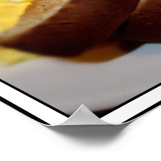 朝食パイル ポスター (角)