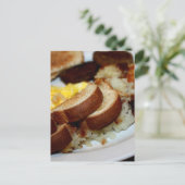 朝食パイル ポストカード (スタンド正面)