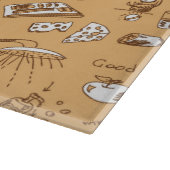 朝食パターン2 カッティングボード (角)