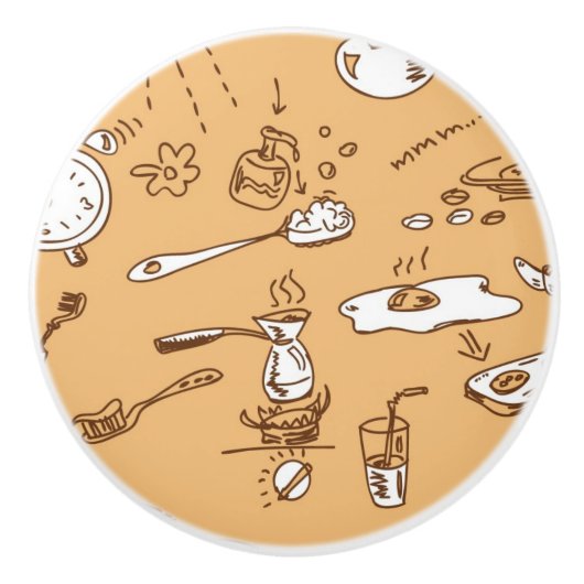 朝食パターン2 セラミックノブ (正面)