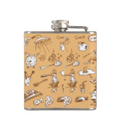 朝食パターン2 フラスク (裏面)