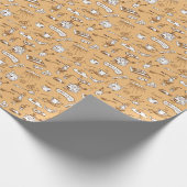 朝食パターン2 ラッピングペーパー (角)