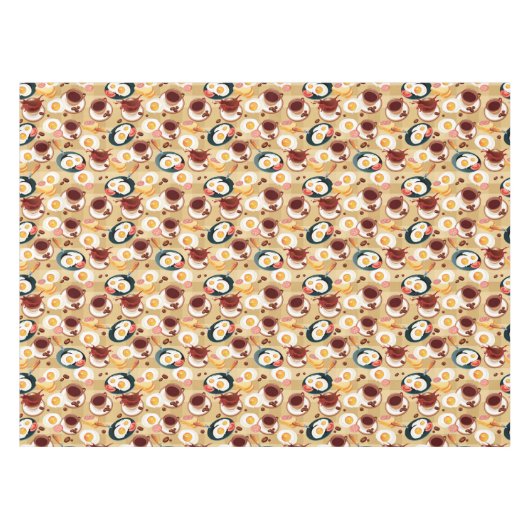 朝食パターン3 テーブルクロス (正面(横))