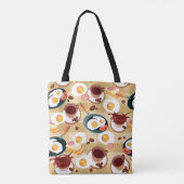 朝食パターン3 トートバッグ (裏面)