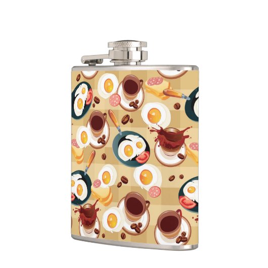 朝食パターン3 フラスク (左)