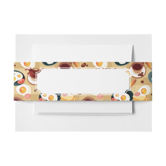 朝食パターン3 招待状ベリーバンド (正面例)