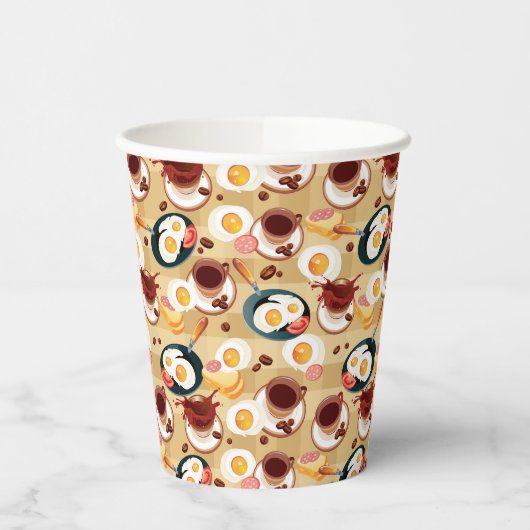朝食パターン3 紙コップ (左)