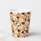 朝食パターン3 紙コップ (正面)