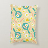 朝食パターン アクセントクッション (裏面(縦))