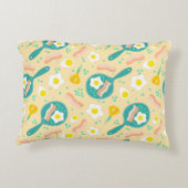 朝食パターン アクセントクッション (裏面)