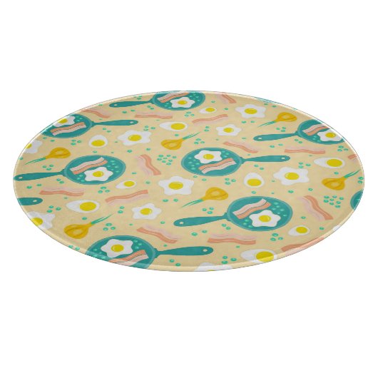 朝食パターン カッティングボード (角)