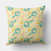 朝食パターン クッション (裏面)