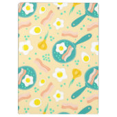 朝食パターン クリップボード (裏面)