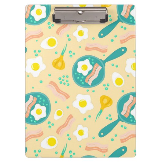 朝食パターン クリップボード (正面)