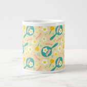 朝食パターン ジャンボコーヒーマグカップ (正面)