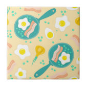 朝食パターン タイル (正面)