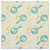 朝食パターン ファブリック (見本)