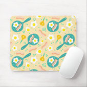朝食パターン マウスパッド (マウス)