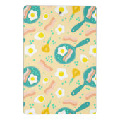 朝食パターン ミニクリップボード (裏面)