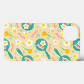 朝食パターン Case-Mate iPhoneケース (裏面 (横))