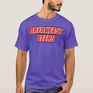 朝食ビール Tシャツ