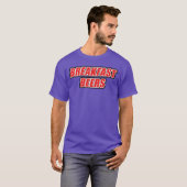 朝食ビール Tシャツ (正面フル)