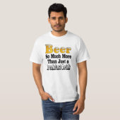 朝食ビールTシャツ Tシャツ (正面フル)