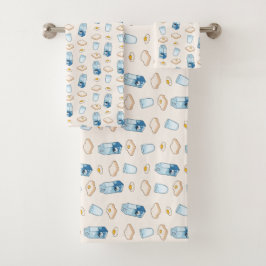 朝食フード(エイリアン) バスタオルセット