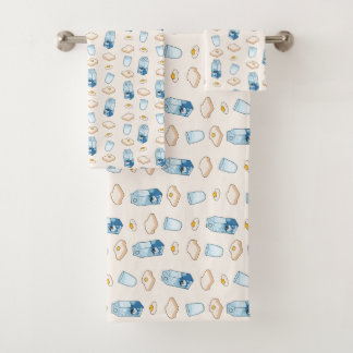 朝食フード(エイリアン) バスタオルセット