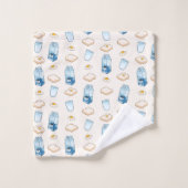 朝食フード(エイリアン) バスタオルセット (ウォッシュタオル)