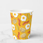 朝食ブランチ誕生日パーティーキッズカワイイ 紙コップ (左)