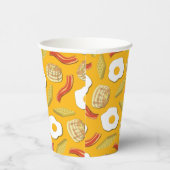 朝食ブランチ誕生日パーティーキッズカワイイ 紙コップ (右)