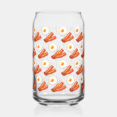 朝食ベーコンアンドエッグ ガラス缶 (右)