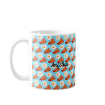 朝食ベーコンアンドエッグ