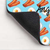 朝食ベーコンアンドエッグ マウスパッド (コーナー)