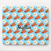 朝食ベーコンアンドエッグ マウスパッド (正面)