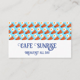 朝食ベーコンアンドエッグ 名刺