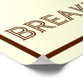 朝食ポスター用コーヒー ポスター (角)