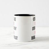 朝食マ食べグの文化戦略 ツートーンマグカップ (中央)