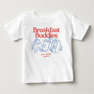 朝食仲間 ベビーTシャツ